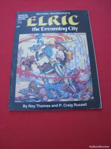 Comics: ELRIC - THE DREAMING CITY - MARVEL GRAPHIC NOVEL - EN INGLES.